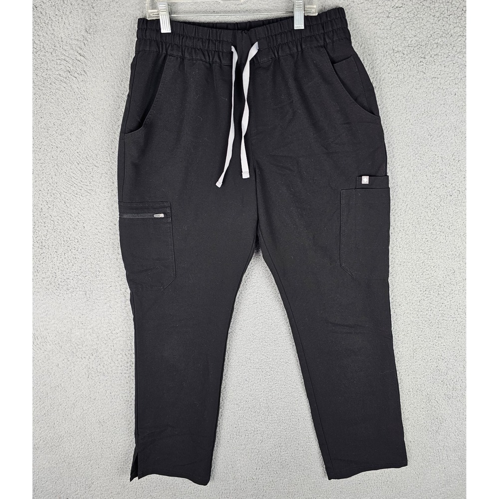 Figs Pisco Scrub Pants Women's Utility Zip Pockets Drawstring M/P Pet W23SW2044P